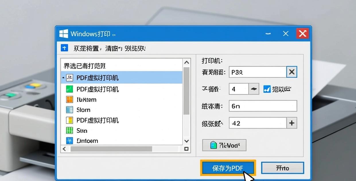 虚拟打印机操作流程