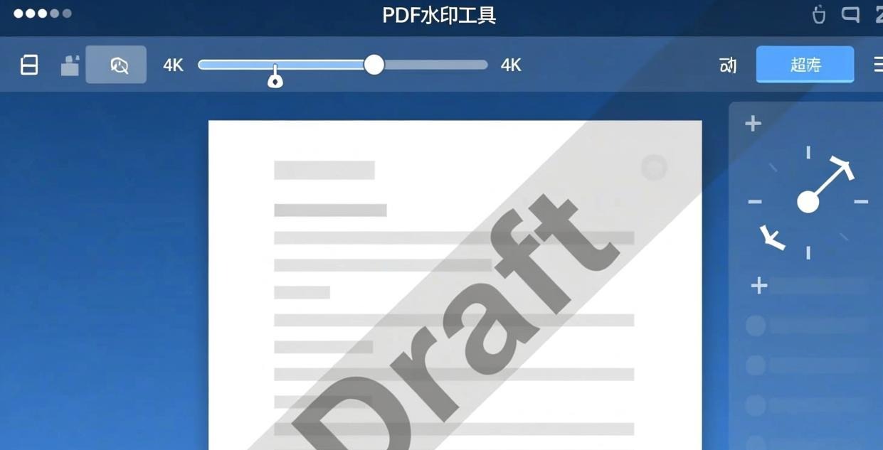 PDF水印类型展示