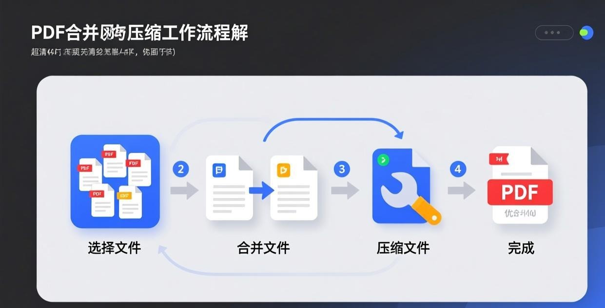 PDF合并压缩流程