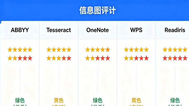 OCR工具实测对比