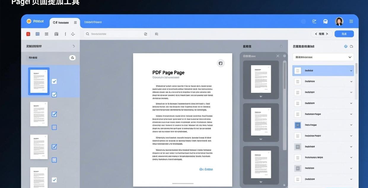 PDF提取页面操作