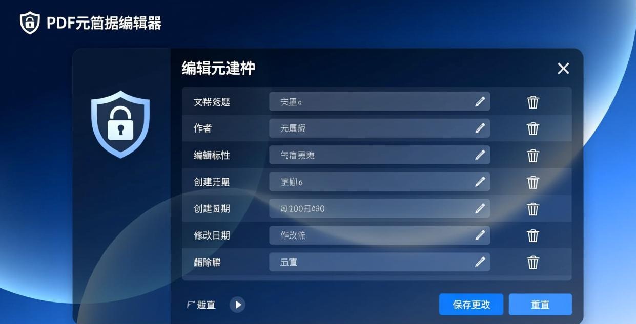 PDF 元数据编辑工具推荐 · 电脑版免费(2026)