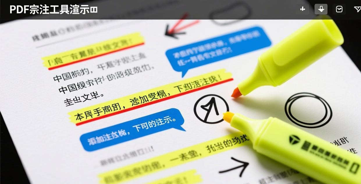 PDF批注标记功能展示