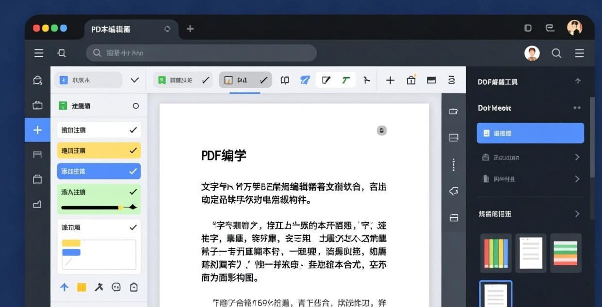 PDFgear编辑器界面截图