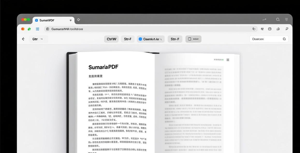 SumatraPDF minimal interface with a Chinese PDF do