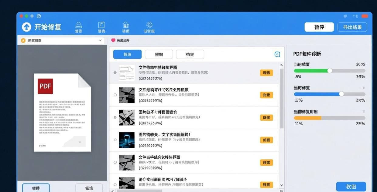 损坏 PDF 修复工具推荐 · 电脑版免费(2026)